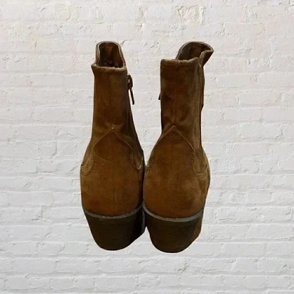 Carlos by Carlos Santana Montana Brown Booties Size 7 $79.00 Retail - Picture 3 of 8